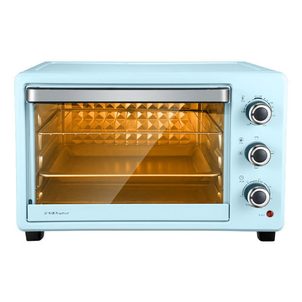 Pizza Rotisserie Electric Countertop Toaster Oven With Double Infrared  Heating